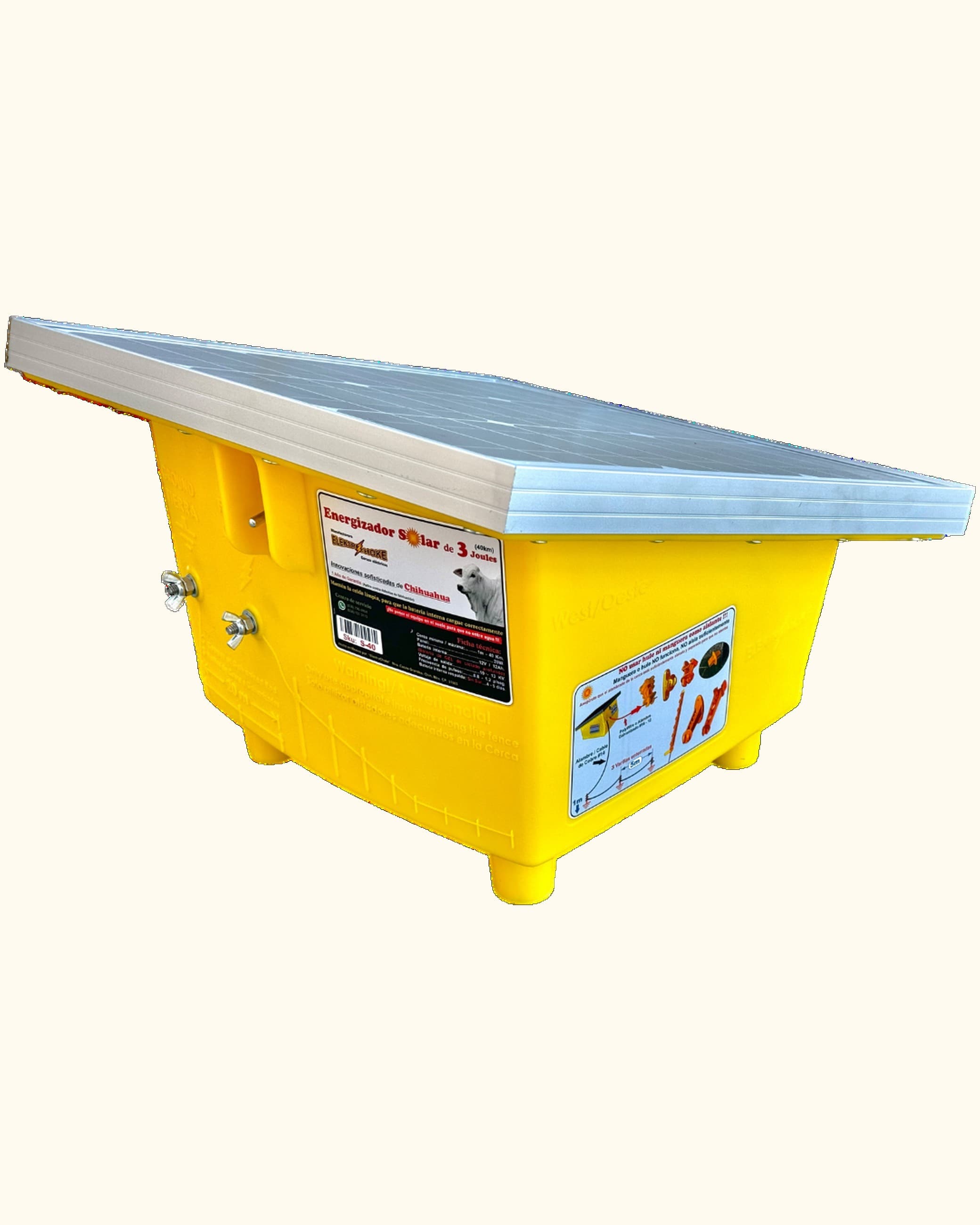 Energizador Solar S-60